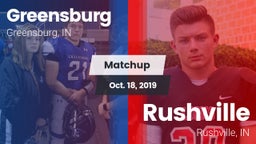 Matchup: Greensburg vs. Rushville  2019
