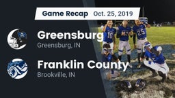 Recap: Greensburg  vs. Franklin County  2019