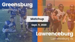Matchup: Greensburg vs. Lawrenceburg  2020