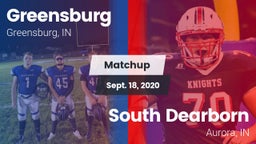Matchup: Greensburg vs. South Dearborn  2020