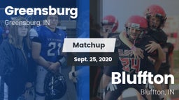 Matchup: Greensburg vs. Bluffton  2020