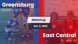Matchup: Greensburg vs. East Central  2020