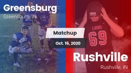 Matchup: Greensburg vs. Rushville  2020