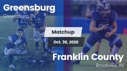 Matchup: Greensburg vs. Franklin County  2020