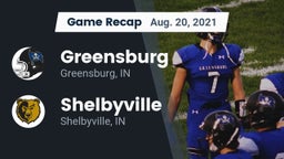 Recap: Greensburg  vs. Shelbyville  2021