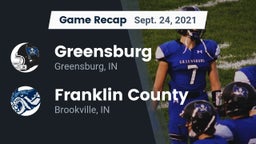 Recap: Greensburg  vs. Franklin County  2021