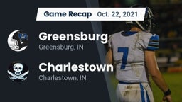 Recap: Greensburg  vs. Charlestown  2021