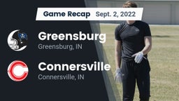 Recap: Greensburg  vs. Connersville  2022