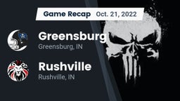 Recap: Greensburg  vs. Rushville  2022