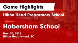 Hilton Head Preparatory School vs Habersham School Game Highlights - Nov. 30, 2021