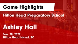 Hilton Head Preparatory School vs Ashley Hall Game Highlights - Jan. 20, 2022