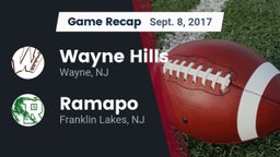 Recap: Wayne Hills  vs. Ramapo  2017
