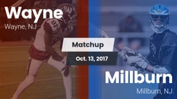 Matchup: Wayne vs. Millburn  2017