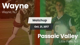 Matchup: Wayne vs. Passaic Valley  2017
