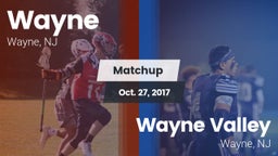 Matchup: Wayne vs. Wayne Valley  2017