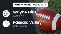 Recap: Wayne Hills  vs. Passaic Valley  2018