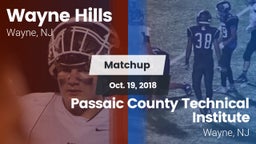 Matchup: Wayne vs. Passaic County Technical Institute 2018