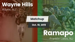 Matchup: Wayne vs. Ramapo  2019