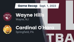Recap: Wayne Hills  vs. Cardinal O'Hara  2023