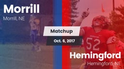 Matchup: Morrill vs. Hemingford  2017