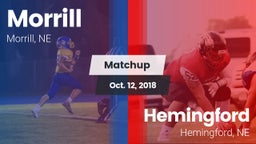 Matchup: Morrill vs. Hemingford  2018