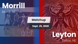Matchup: Morrill vs. Leyton  2020