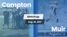 Matchup: Compton vs. Muir  2017