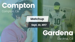 Matchup: Compton vs. Gardena  2017