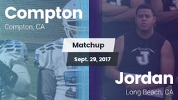 Matchup: Compton vs. Jordan  2017