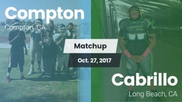 Matchup: Compton vs. Cabrillo  2017