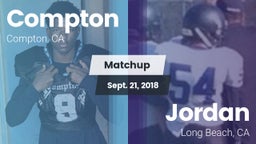 Matchup: Compton vs. Jordan  2018