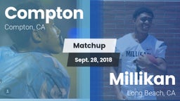 Matchup: Compton vs. Millikan  2018