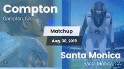 Matchup: Compton vs. Santa Monica  2019