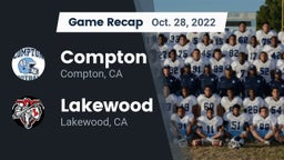 Recap: Compton  vs. Lakewood  2022