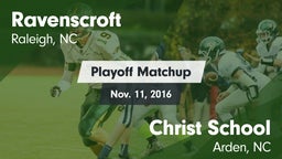 Matchup: Ravenscroft vs. Christ School 2016