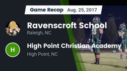 Recap: Ravenscroft School vs. High Point Christian Academy  2017