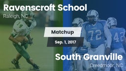 Matchup: Ravenscroft School vs. South Granville  2017