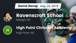 Recap: Ravenscroft School vs. High Point Christian Academy  2018