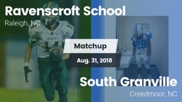 Matchup: Ravenscroft School vs. South Granville  2018