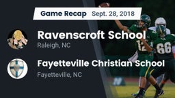 Recap: Ravenscroft School vs. Fayetteville Christian School 2018