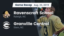 Recap: Ravenscroft School vs. Granville Central  2019