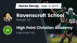Recap: Ravenscroft School vs. High Point Christian Academy  2019
