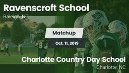 Matchup: Ravenscroft School vs. Charlotte Country Day School 2019