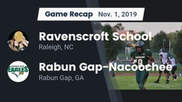 Recap: Ravenscroft School vs. Rabun Gap-Nacoochee  2019
