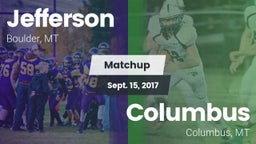 Matchup: Jefferson vs. Columbus  2017