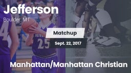 Matchup: Jefferson vs. Manhattan/Manhattan Christian 2017