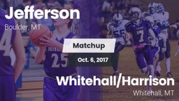 Matchup: Jefferson vs. Whitehall/Harrison  2017