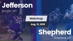 Matchup: Jefferson vs. Shepherd  2018