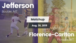 Matchup: Jefferson vs. Florence-Carlton  2019