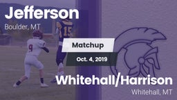Matchup: Jefferson vs. Whitehall/Harrison  2019